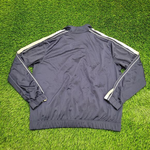 NIKE Chest Swoosh Track Jacket Large 24x26 Baggy White Trim - Picture 2 of 13